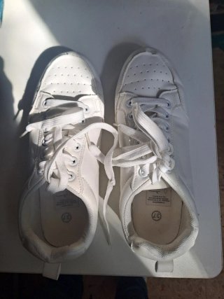 Deportivas blancas talla 37