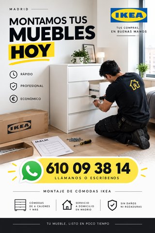 montador de muebles manitas en madrid