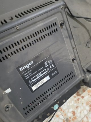 Televisor Engel Negro sin mando