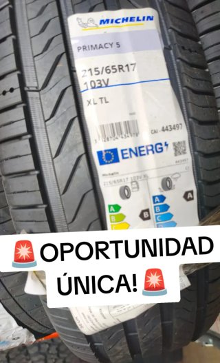 Neumático Michelin Primacy 5 215/65R17 103V