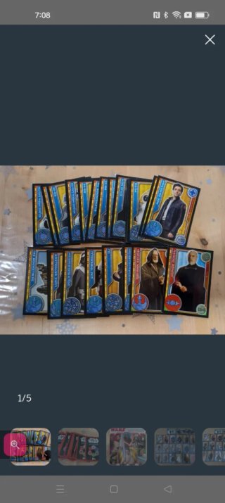 Cartas Star Wars