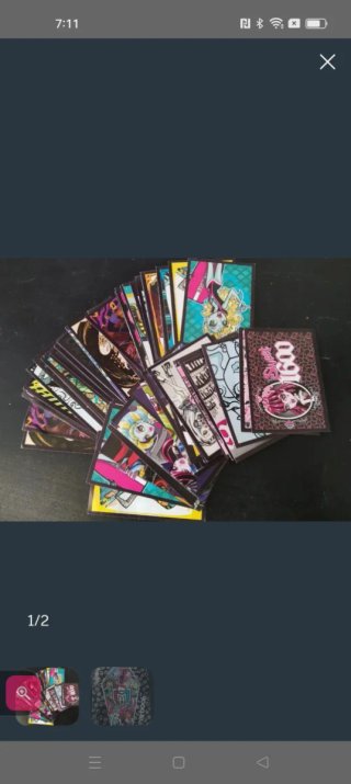 Cartas Monster High