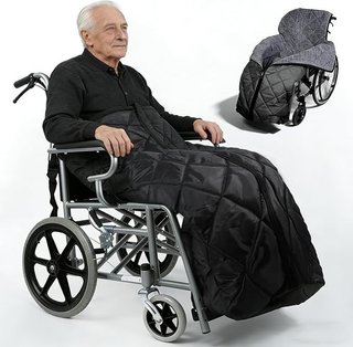 HZOUHONG manta silla ruedas invierno impermeable