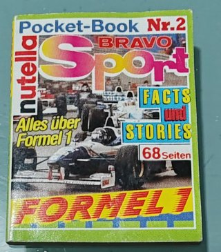 Mini libro Nutella Bravo Sport Formel 1