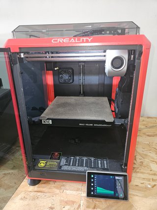 Stampante 3D Creality K1C Red Bayern Edition