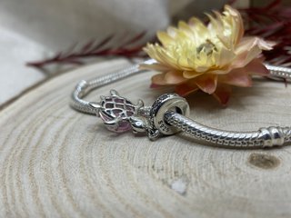 Charm Tortuga Rosa