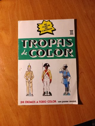 Álbum de Cromos Tropas de Color III