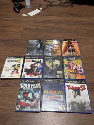 Lote juegos PS2 (30 euros/unidad)