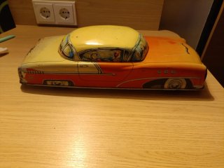 Coche de Juguete Antiguo Lata