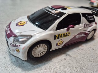Scalextric Citroën DS3 WRC Qatar 7 ADAC