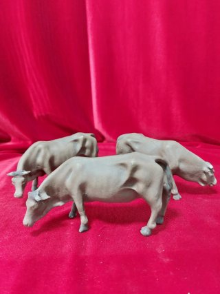 3 bueyes de Olot Serie 12 belen nacimiento