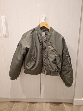 Cazadora Bomber Verde Oliva