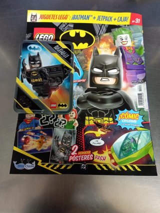 Revista LEGO Batman + Figura + Cómic