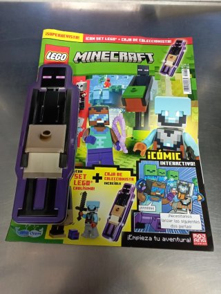 Revista LEGO Minecraft + Set Coleccionista
