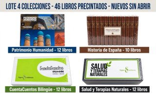 Lote 4 Colecciones Libros Nuevos