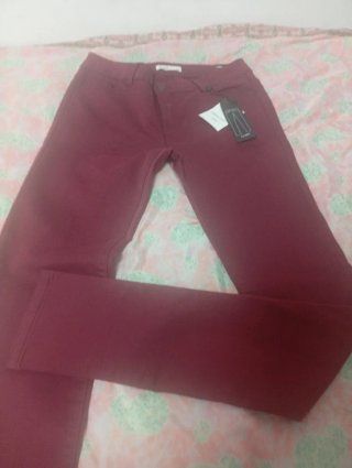 Pantalón mujer rojo
