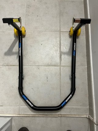 Caballete Taller Moto ProWorks + Bote grasa cadena