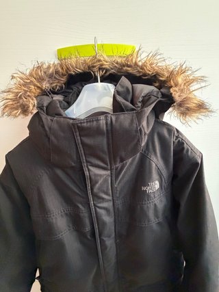 Abrigo The North Face Negro con Capucha