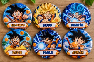 Chapas para cumpleaños Personalizadas