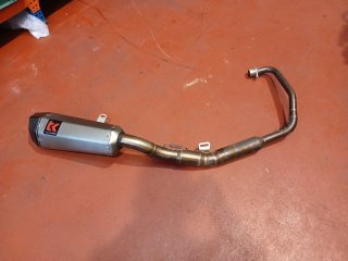 Tubo de escape TK para turbo kit Ninja 125