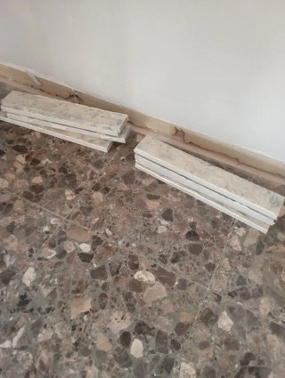 Rodapié de Terrazo