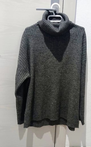 Jersey de punto gris