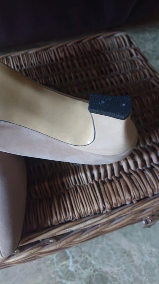 Zapatos de vestir Nuria beige
