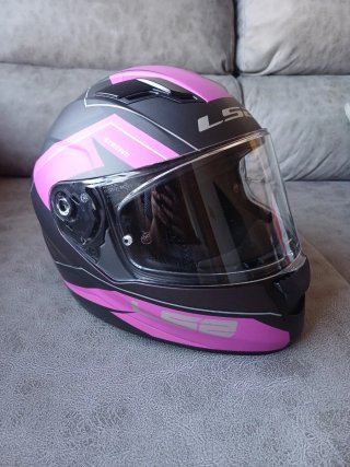 Casco Moto LS2 Stream Mujer Rosa TALLA S