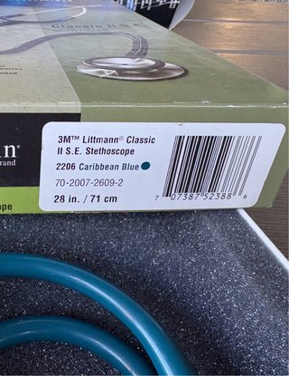 Fonendoscopio Littmann Classic II Caribbean