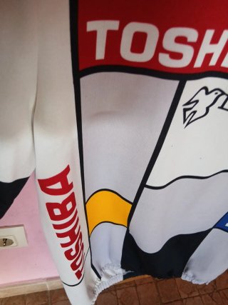 Maillot Ciclismo Vintage Toshiba La Vie Claire