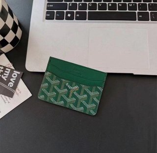 Tarjetero Goyard Verde Multicolor