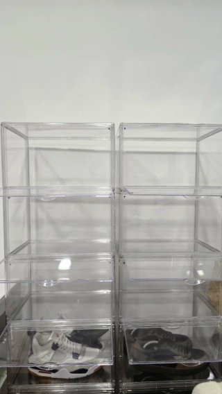 5 Cajas Organizadoras Acrílicas Apilables