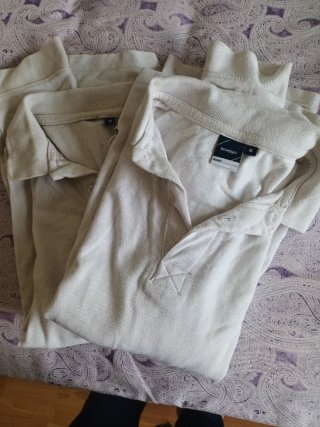 2 polos manga larga El Corte Inglés talla 16