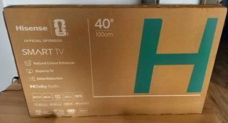 Smart TV Hisense 40 100cm. Con factura y garantía