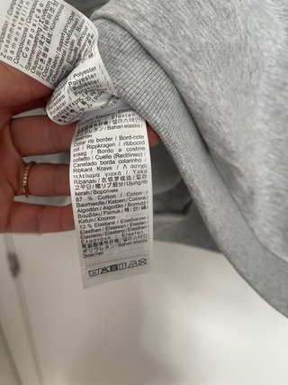 Sudadera Lacoste Gris