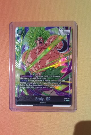 Broly : BR SCR carta Fusion World