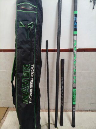 Caña Maver 0.41 + Kit 6 Piezas más mini y funda.