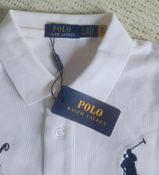 Polo Ralph Lauren Branco Tamanho L