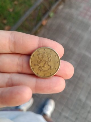 Moneda 50 céntimos Finlandia 2000