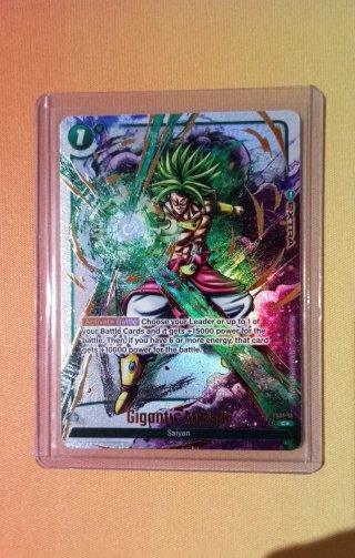 Broly SP Gigantic Meteor carta Fusion World