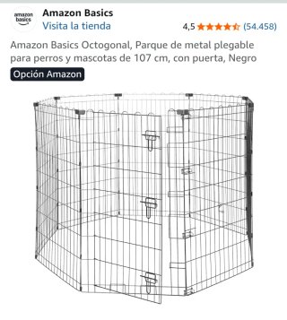 Parque Plegable para Perros 107 cm
