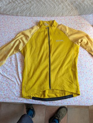 Maillot de Invierno Spiuk Amarillo mostaza.
