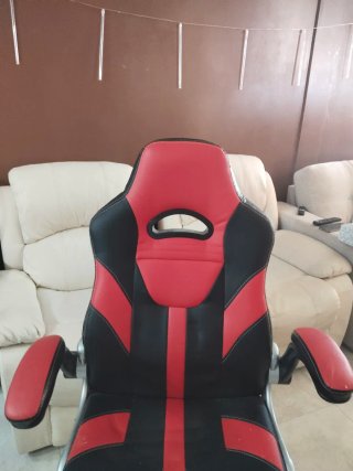 Silla Gamer Roja y Negra