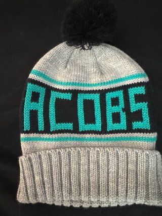 Gorro Marc Jacobs con pompón autentico
