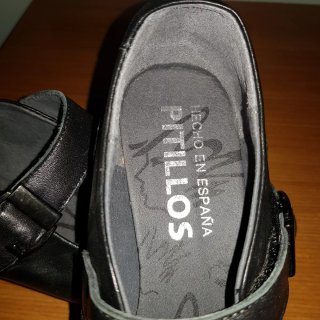 Bailarinas Merceditas Pitillos Negras Talla 38