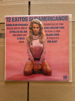 Vinilo 12 Exitos Sudamericanos Gramusic 1976