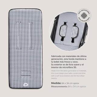 Colchoneta silla paseo con protectores