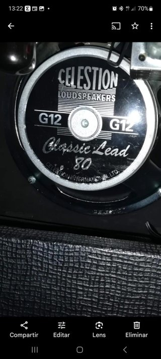 Amplificador de Guitarra Laney TT50 Válvulas