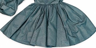 Vestido fiesta asimétrico manga globo nuevo y etiq