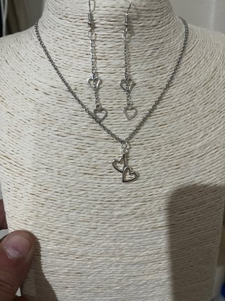 Set de Gargantilla, Pendientes y Pulsera